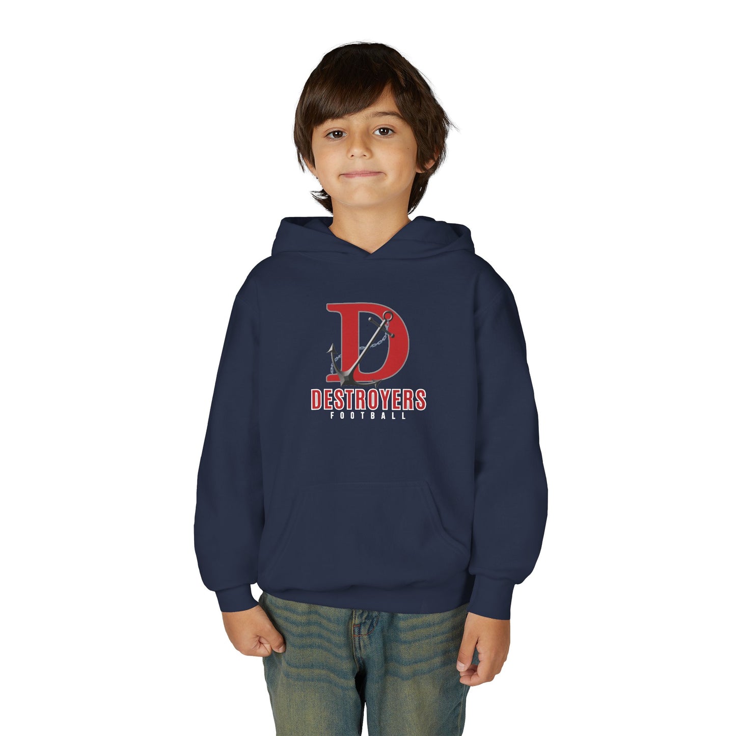 Dunellen Youth Heavy Blend Hooded Sweatshirt