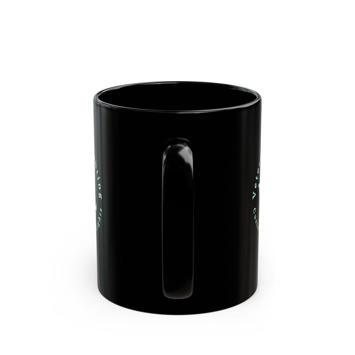 Veteran Lighting Black Mug (11oz, 15oz)
