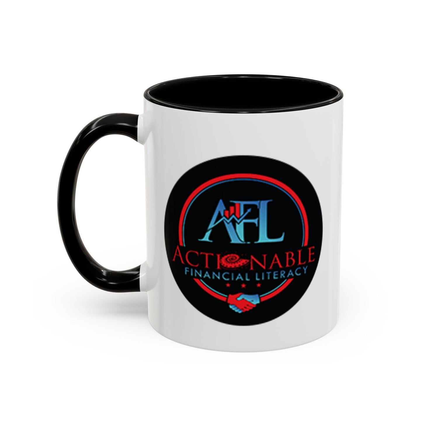 Actionable Financial Literacy Center Accent Coffee Mug (11oz)