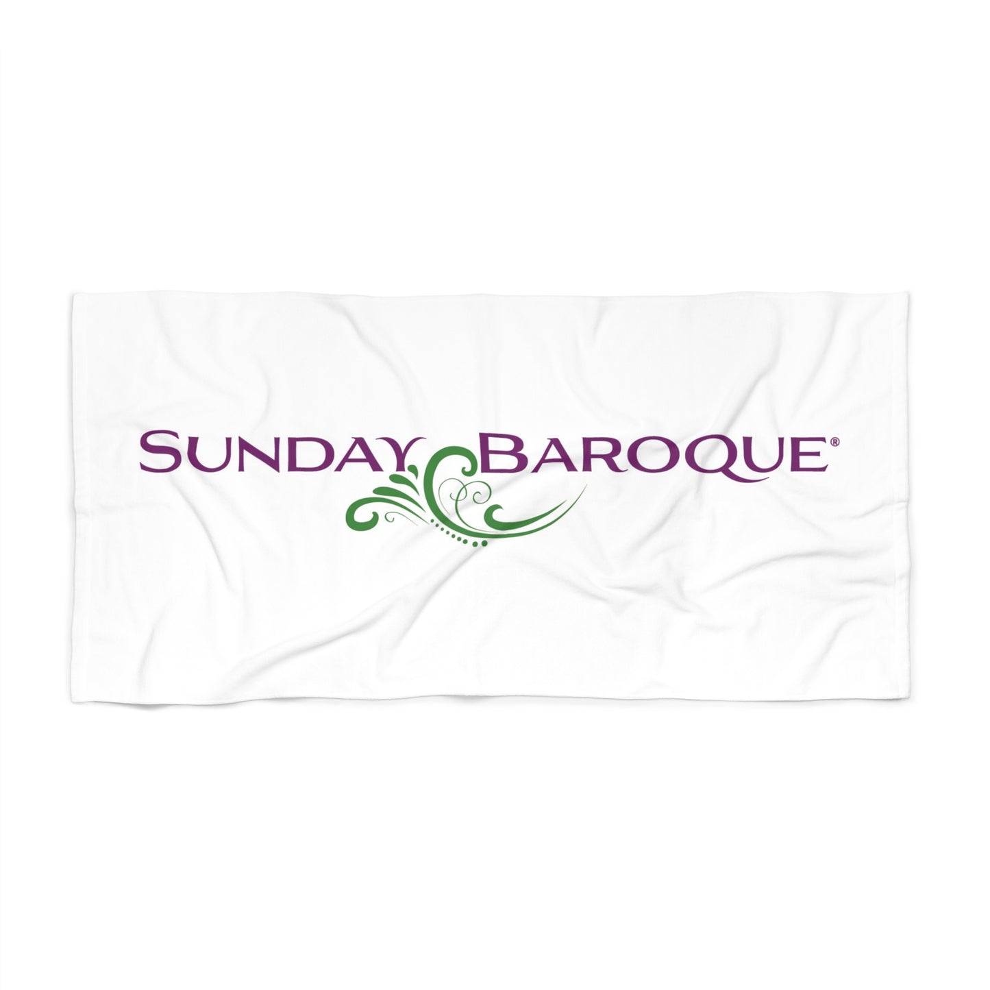 Sunday Baroque Beach Towel