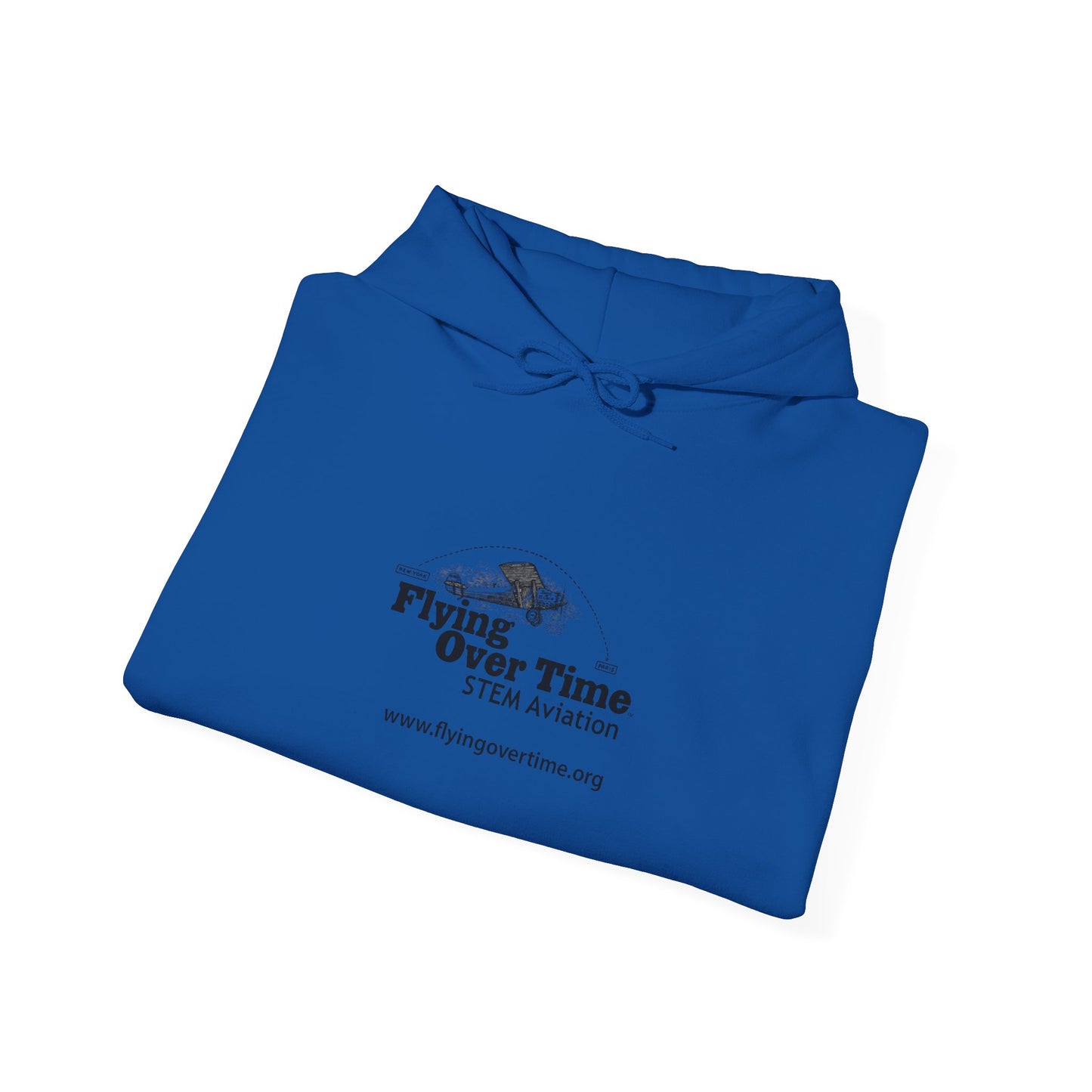 Flying Over Time Unisex Heavy Blend™ Hooded Sweatshirt