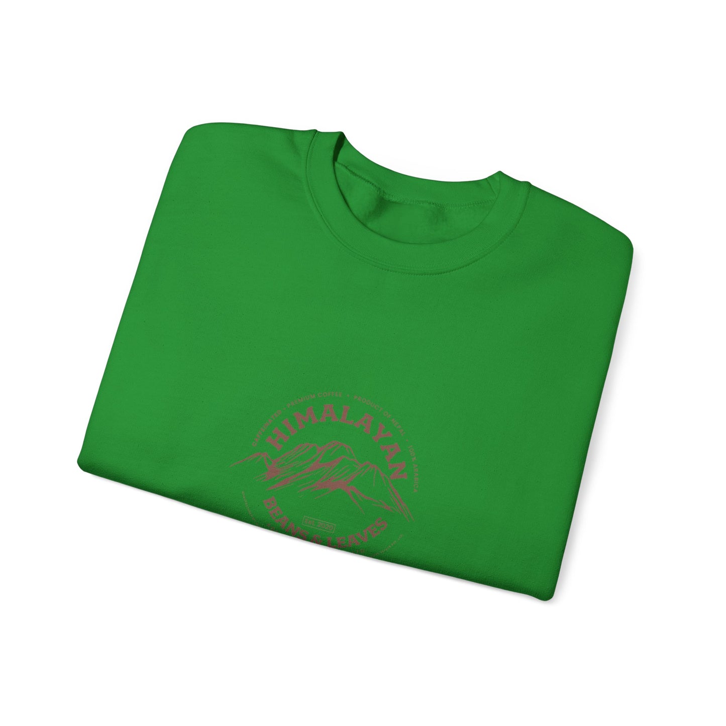 Himalayan Beans & Leaves Unisex Heavy Blend™ Crewneck Sweatshirt