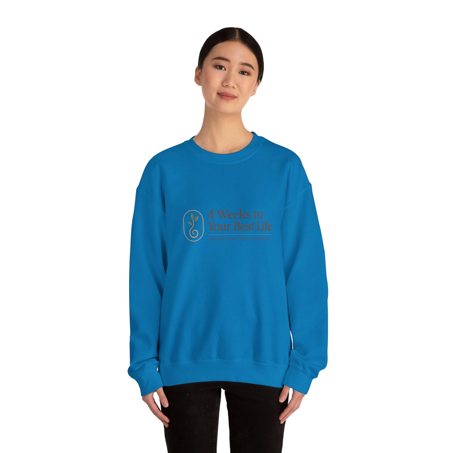 Roger Burnley Coaching Unisex Heavy Blend™ Crewneck Sweatshirt