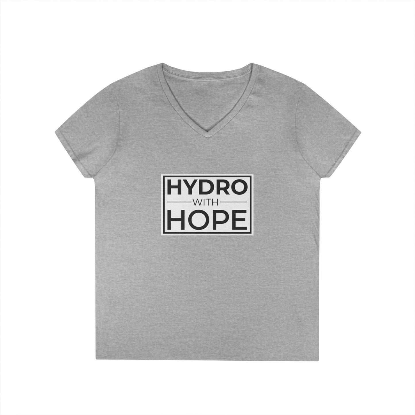Hydro with Hope Ladies' V-Neck T-Shirt