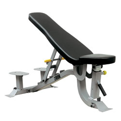 Wheeled Adjustable Weight Bench