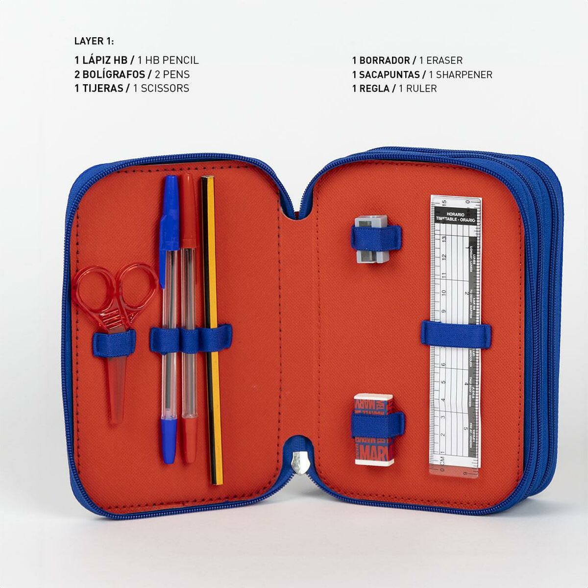 Triple Pencil Case The Avengers