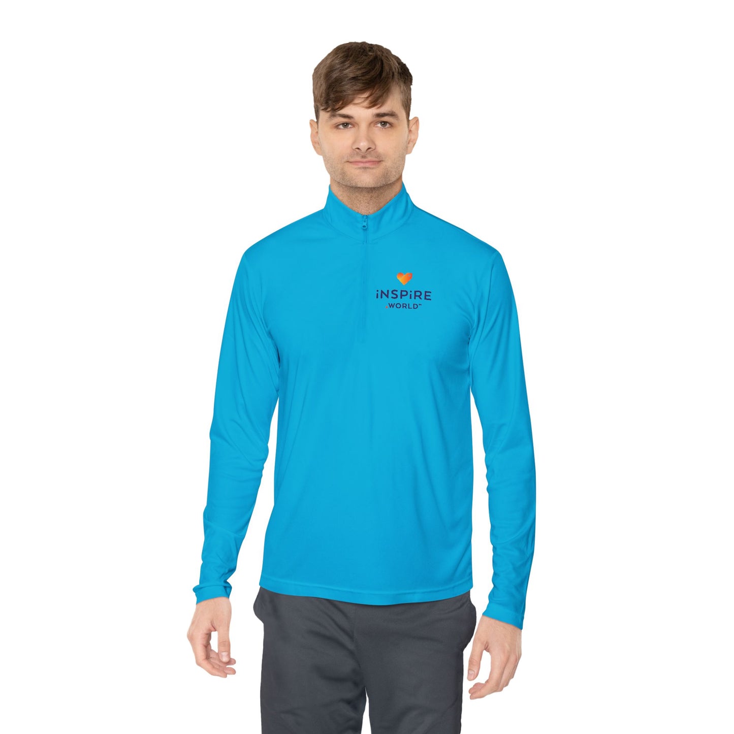 Inspire.World Unisex Quarter-Zip Pullover