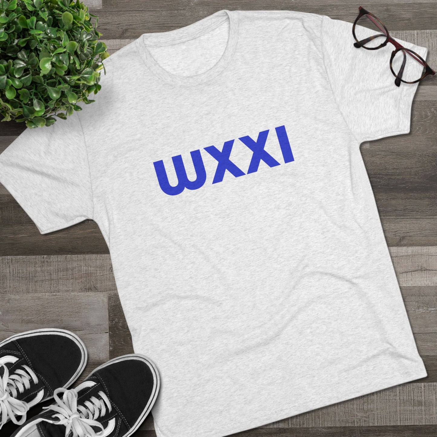 WXXI Men's Tri-Blend Crew Tee