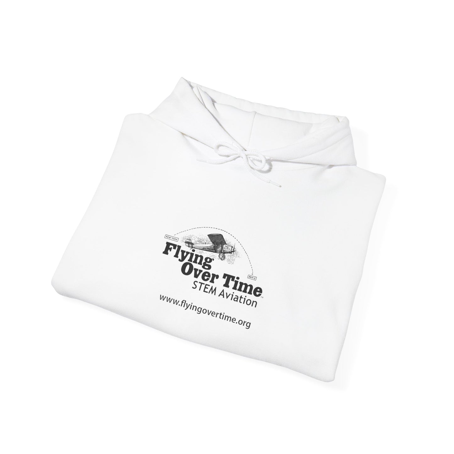 Flying Over Time Unisex Heavy Blend™ Hooded Sweatshirt