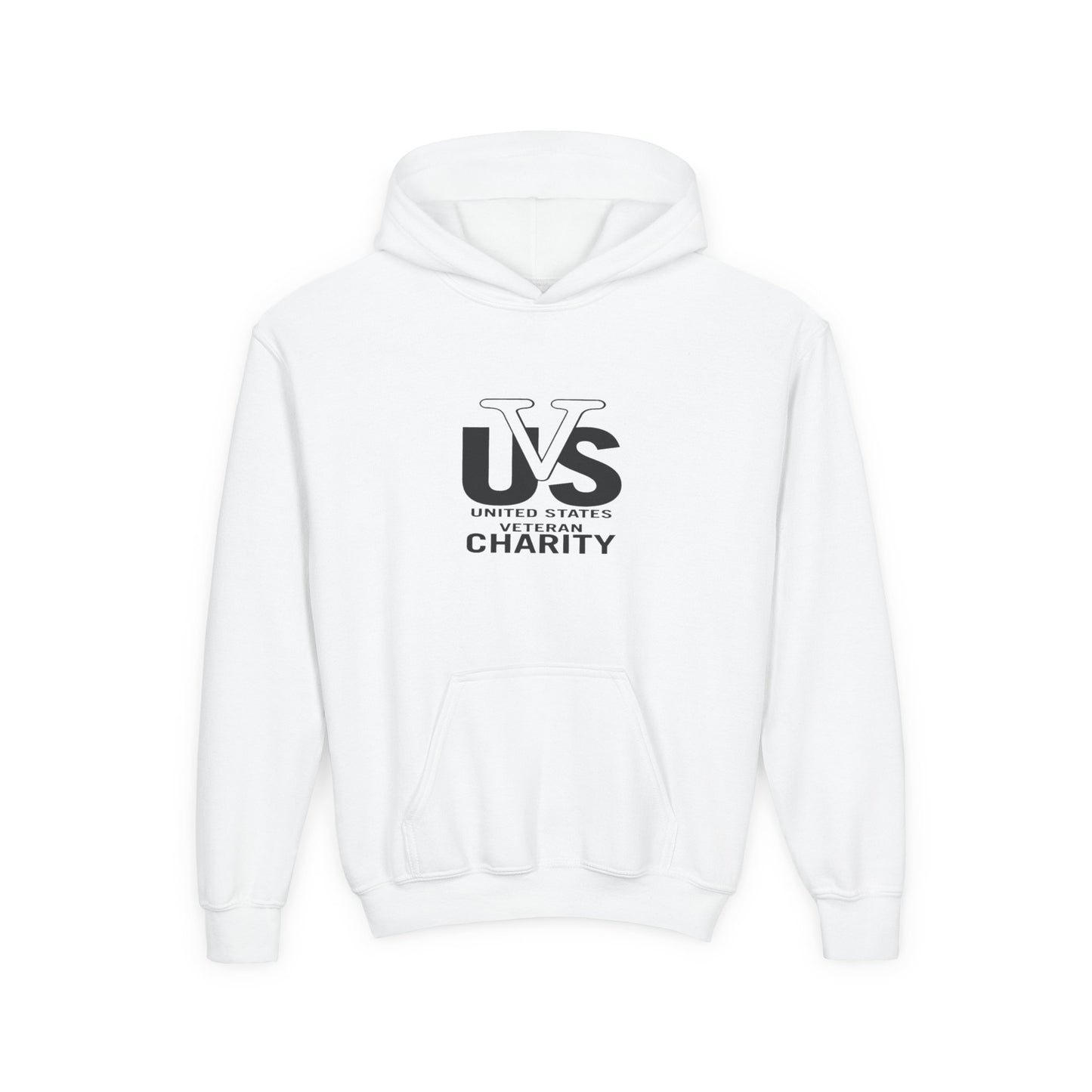 US Veterans Charity Youth Heavy Blend Hooded Sweatshirt