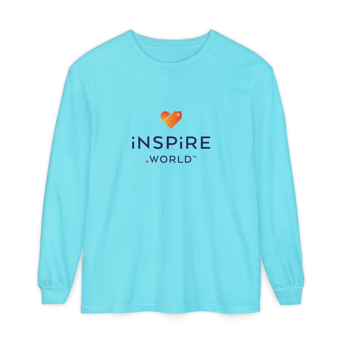 Inspire.World Unisex Garment-dyed Long Sleeve T-Shirt