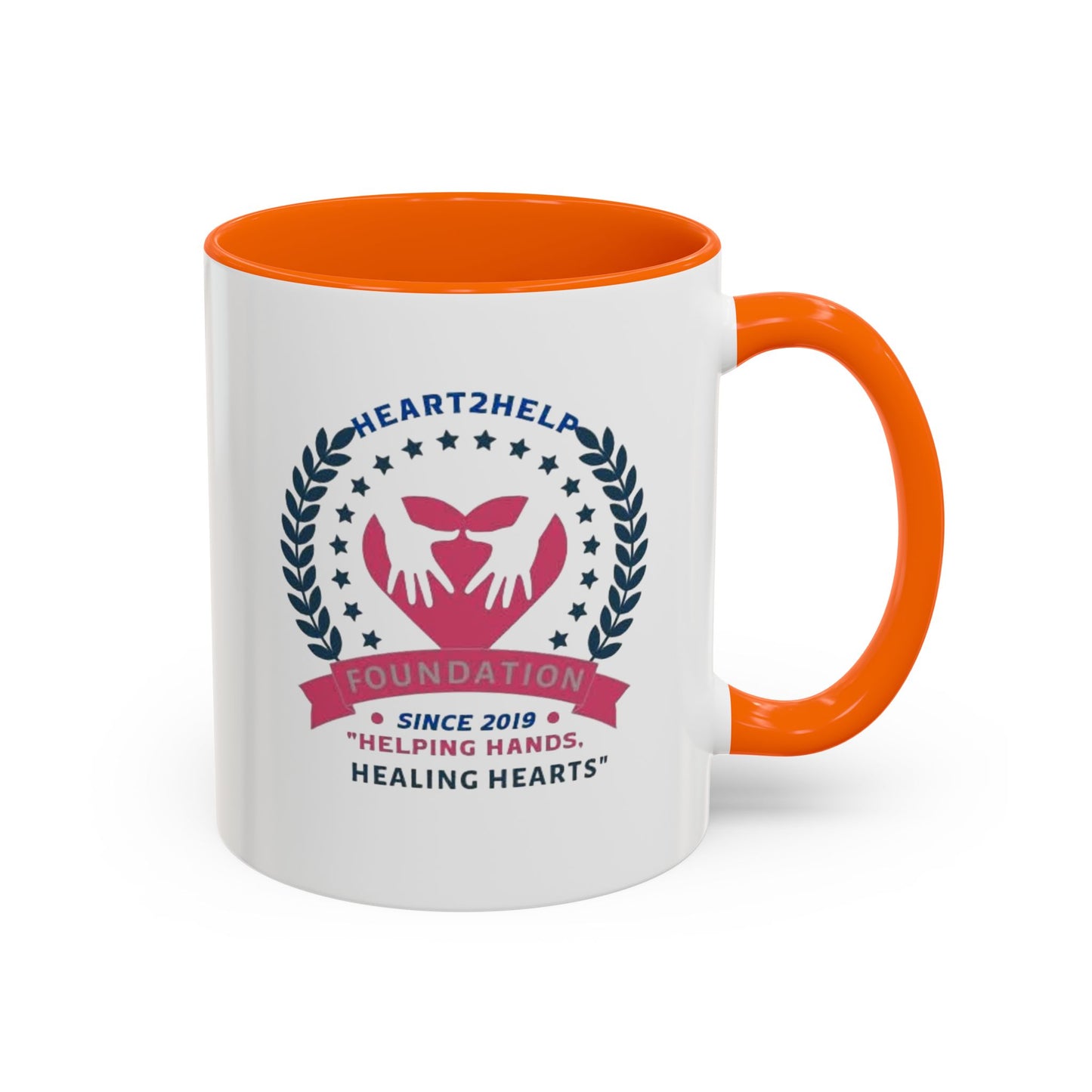 Heart2Help Accent Coffee Mug (11oz)
