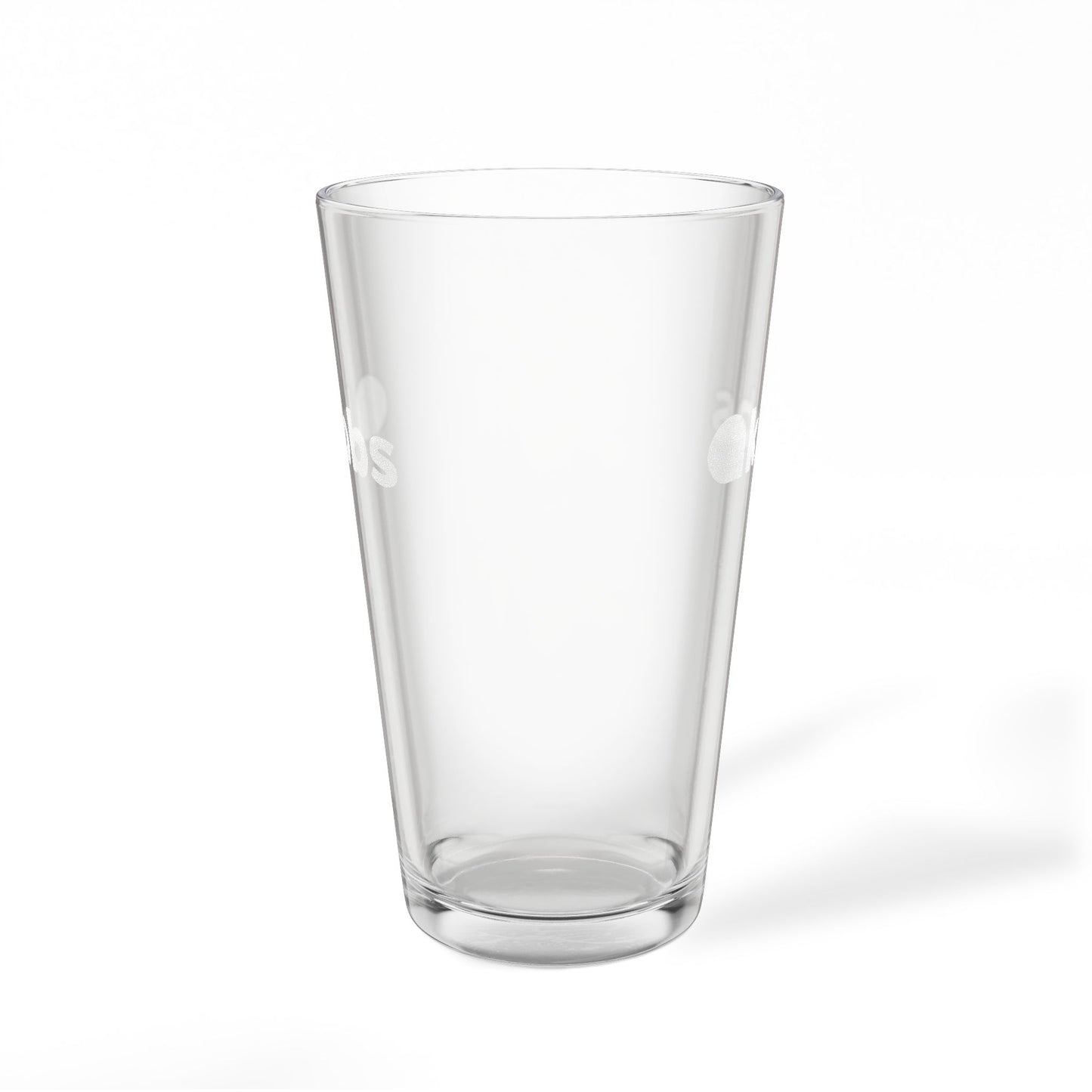 KPBS Pint Mixing Glass, 16oz (Engraving)