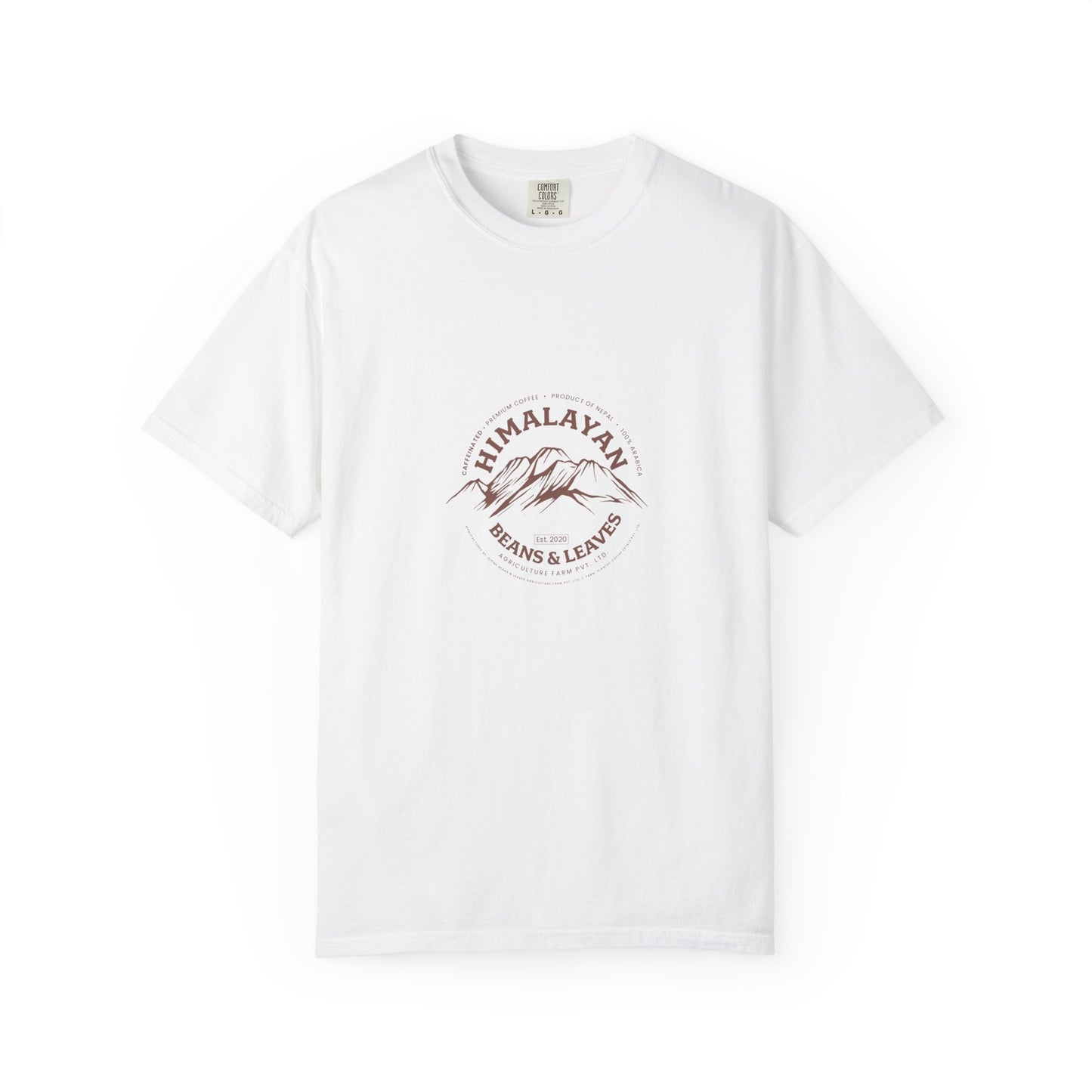 Himalayan Beans & Leaves Unisex Garment-Dyed T-shirt