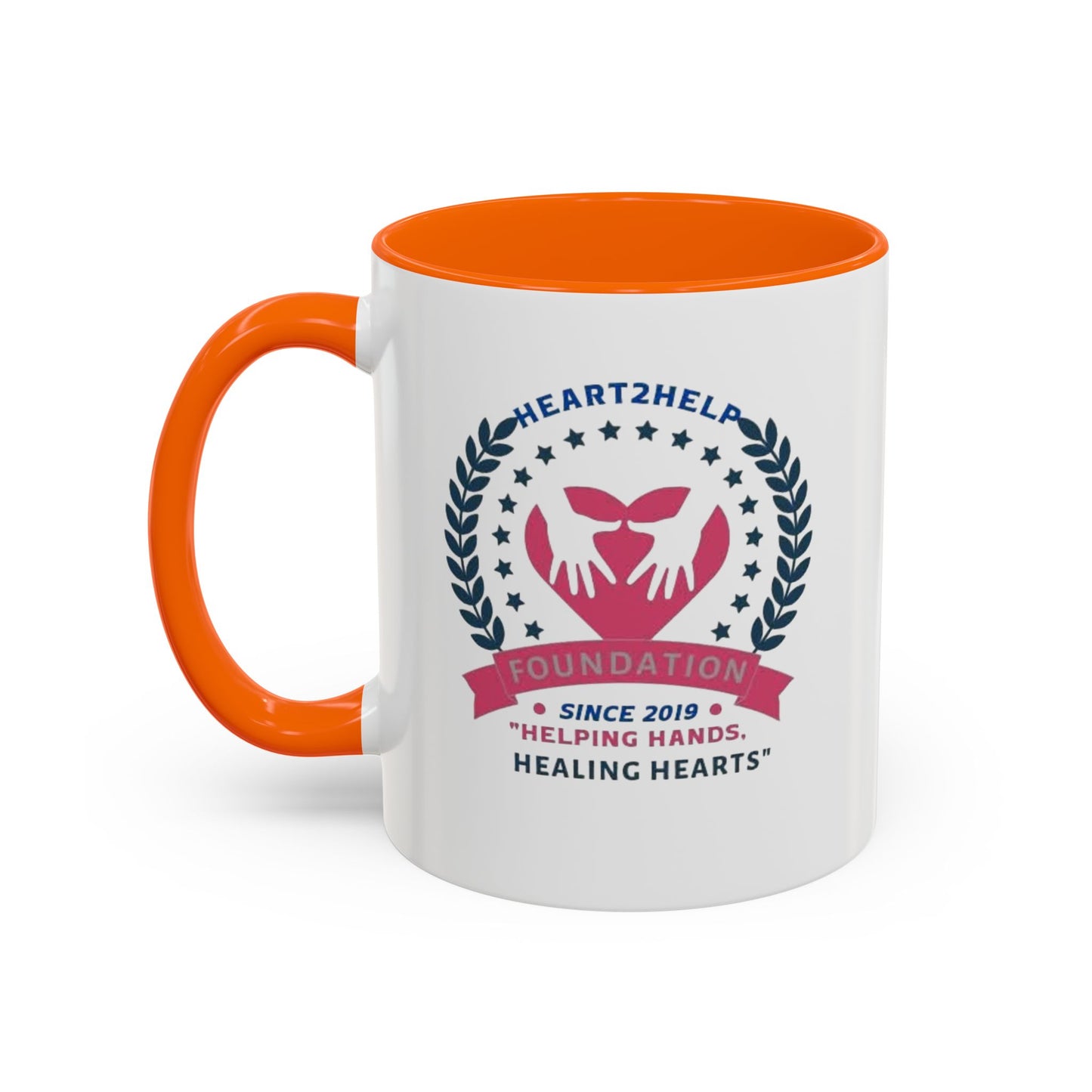 Heart2Help Accent Coffee Mug (11oz)