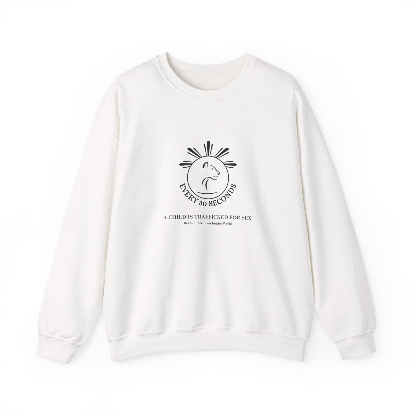 Be One In A Million Unisex Heavy Blend™ Crewneck Sweatshirt