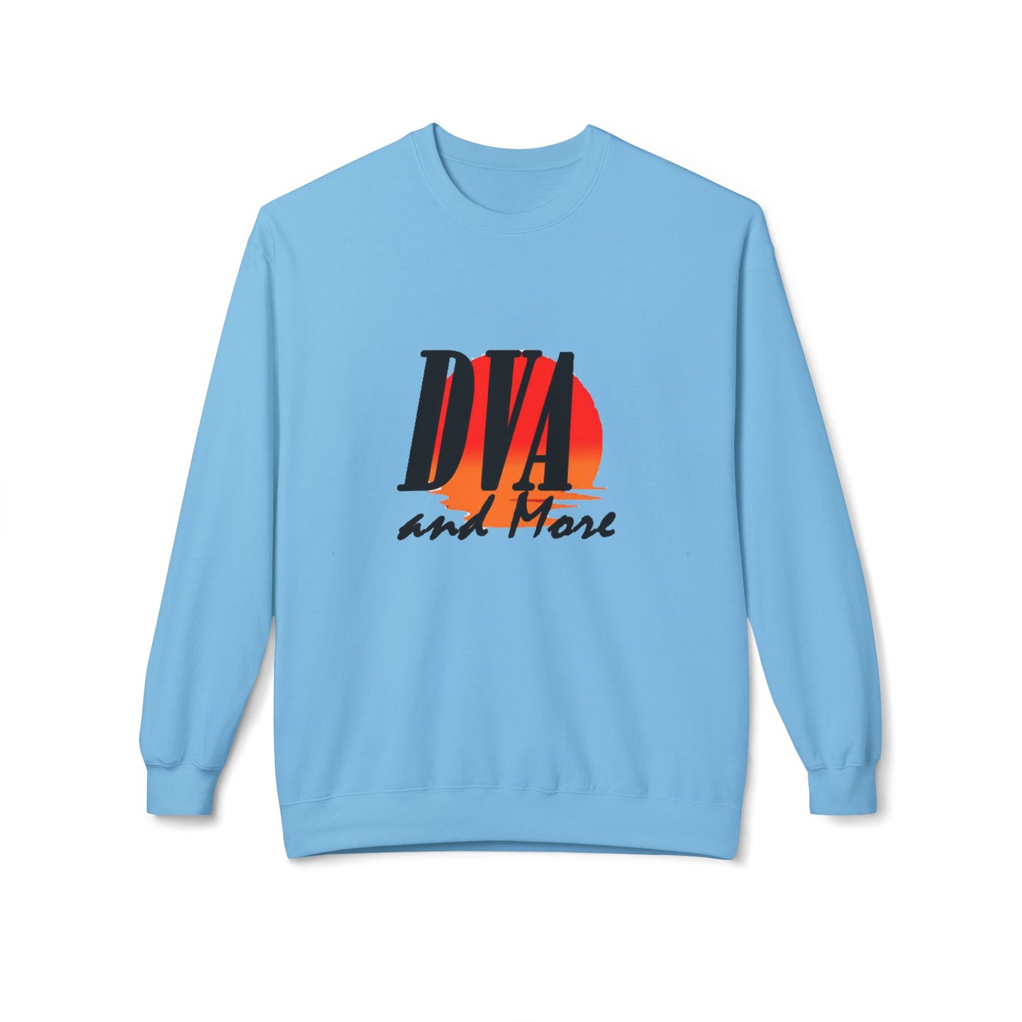 DVA Unisex Midweight Softstyle Fleece Crewneck Sweatshirt