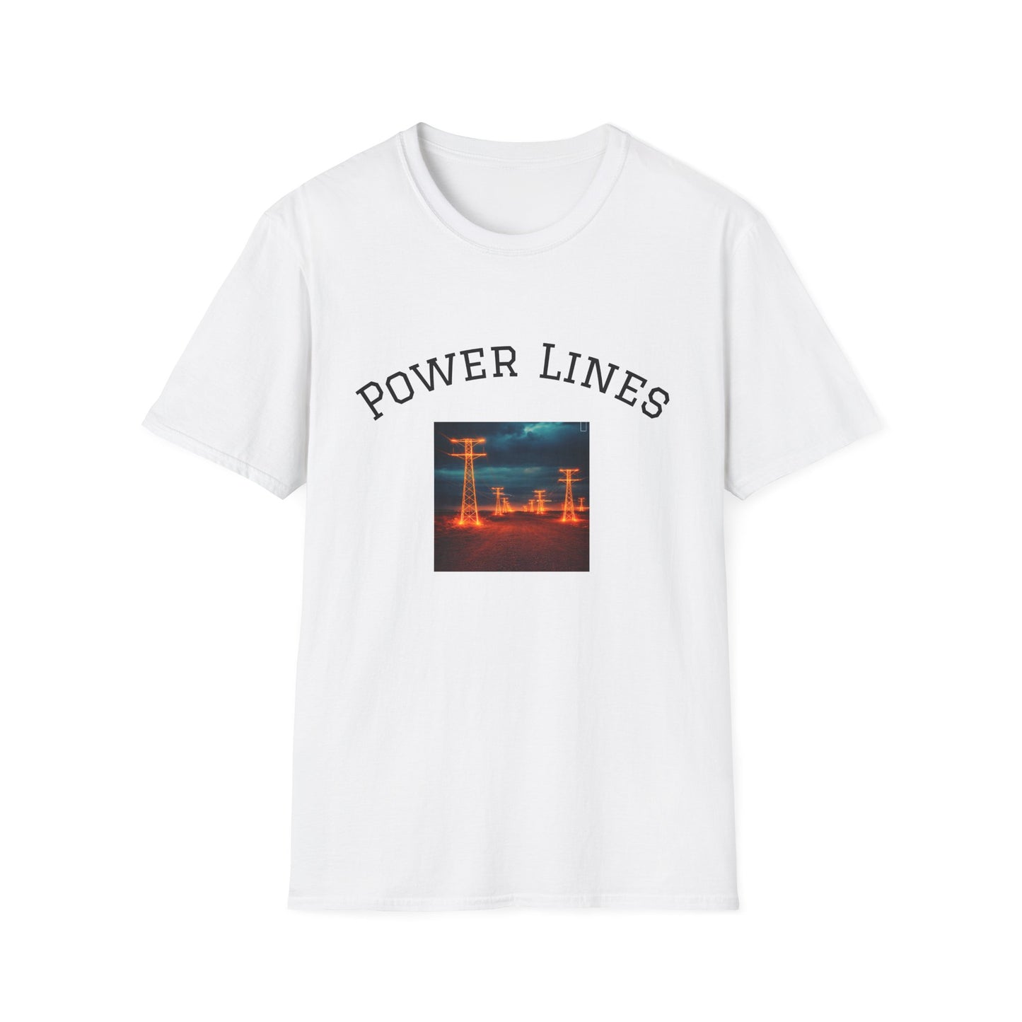 MAC-G - Power Lines Unisex Softstyle T-Shirt