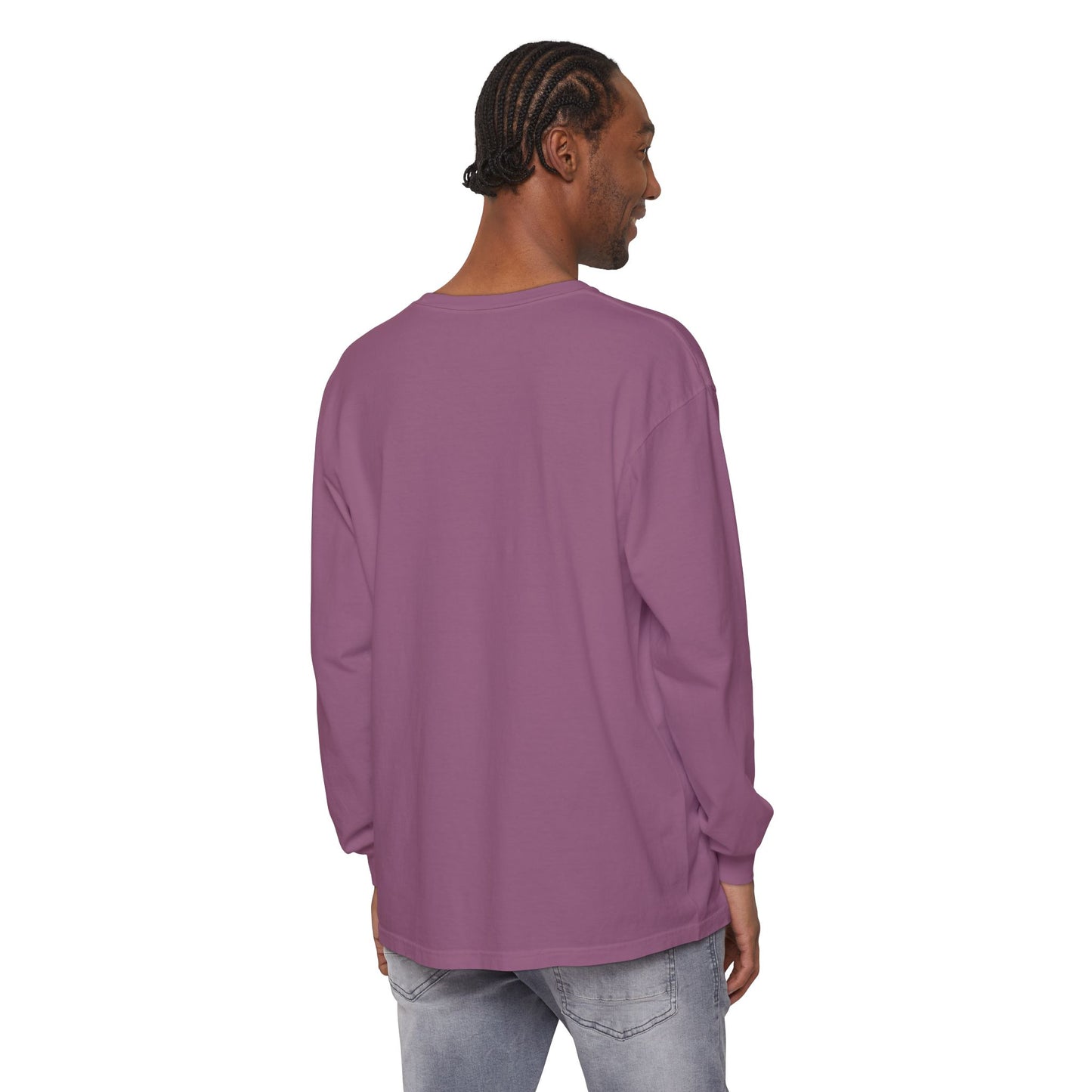 Inspire.World Unisex Garment-dyed Long Sleeve T-Shirt