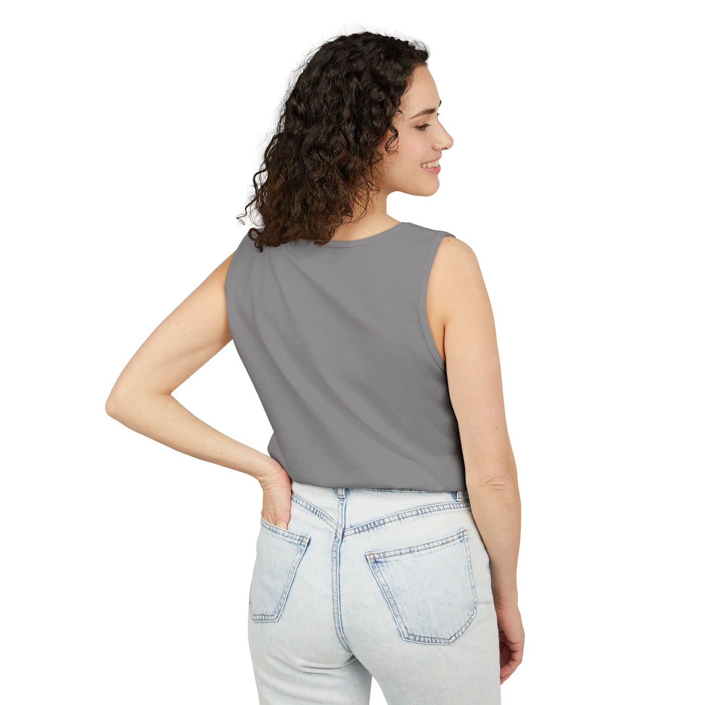 JMach Podcast Unisex Garment-Dyed Tank Top