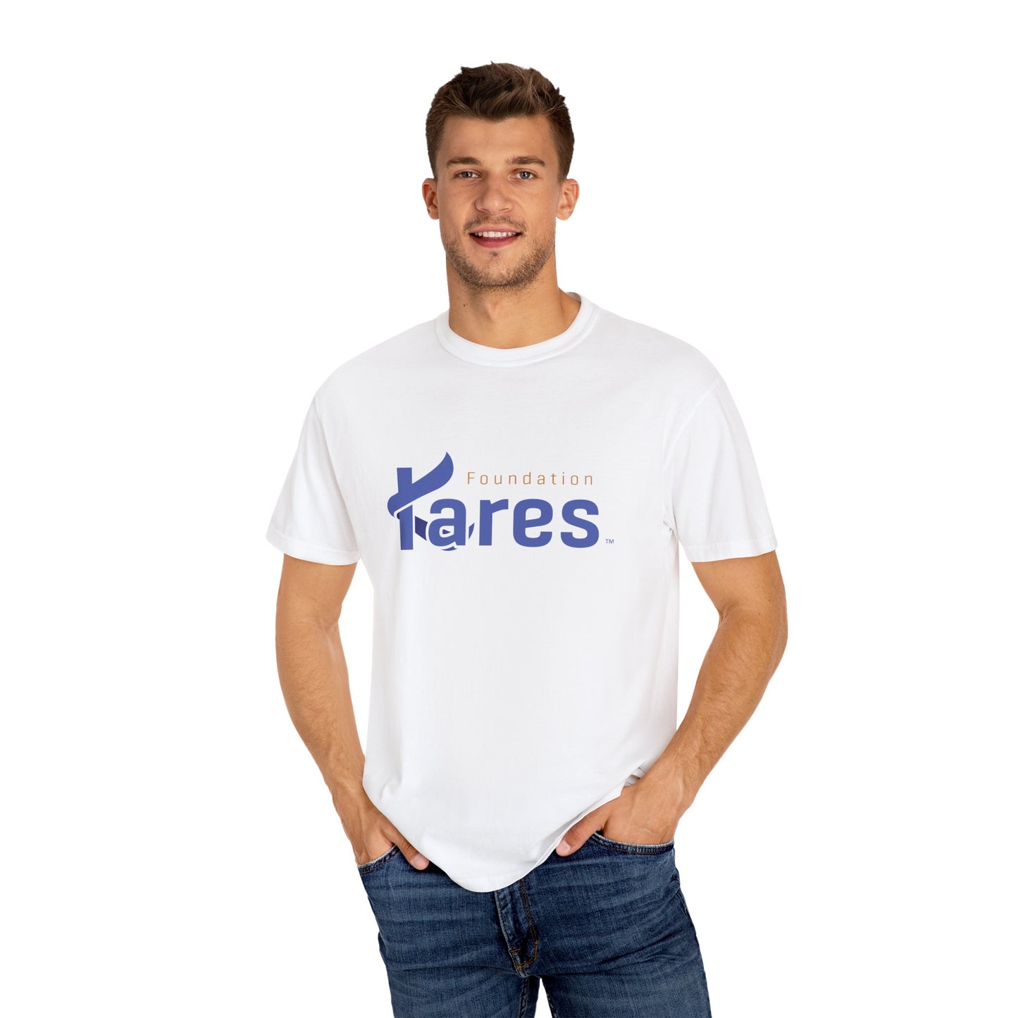 Kares Foundation - Logo Unisex Garment-Dyed T-shirt