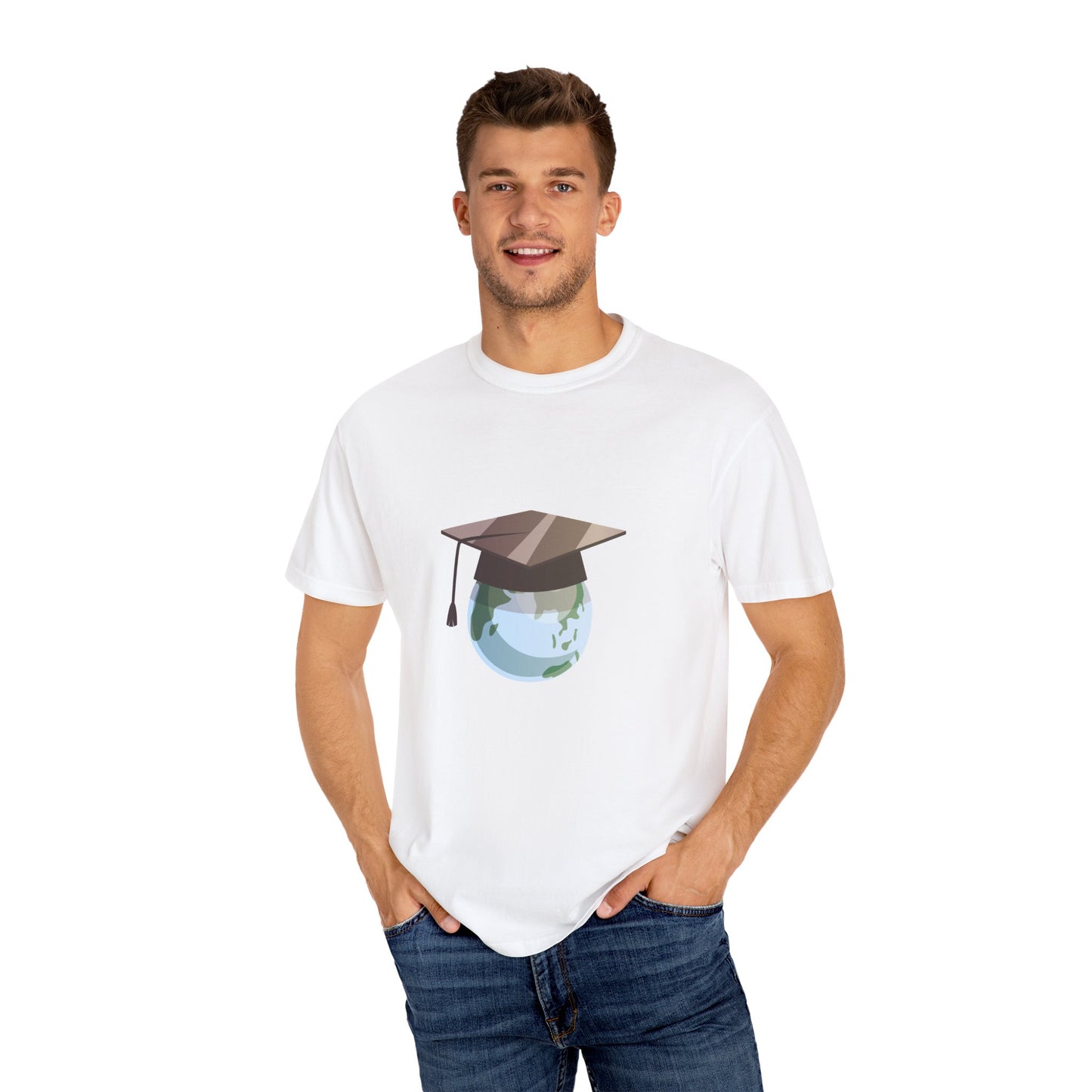 Foster Care: Education - Unisex Garment-Dyed T-shirt