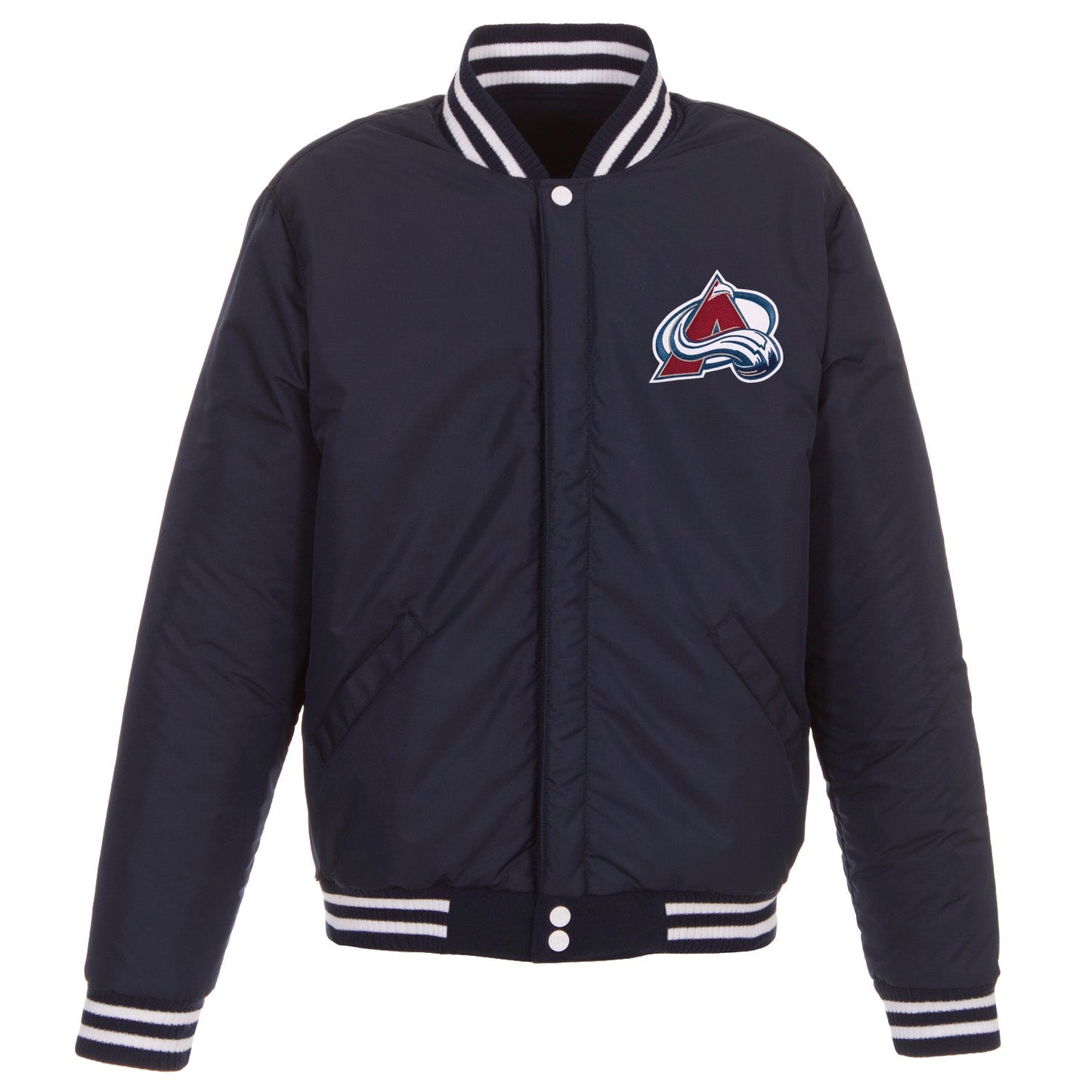 Colorado Avalanche Reversible Varsity Jacket