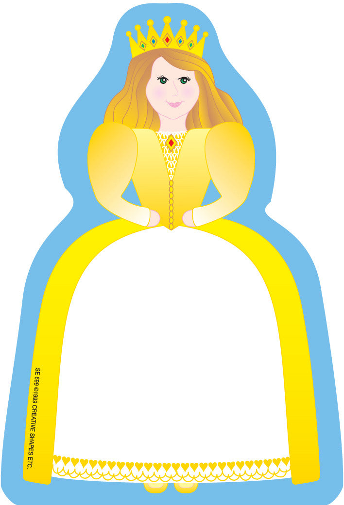 SHAPES ETC. Mini Notepad - Queen/Princess