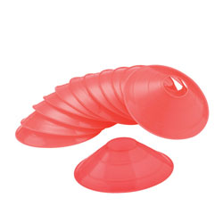 Low Profile Cones - Orange (Dozen)