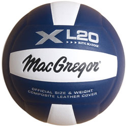 MacGregor®XL20 Composite Indoor Volleyball - White