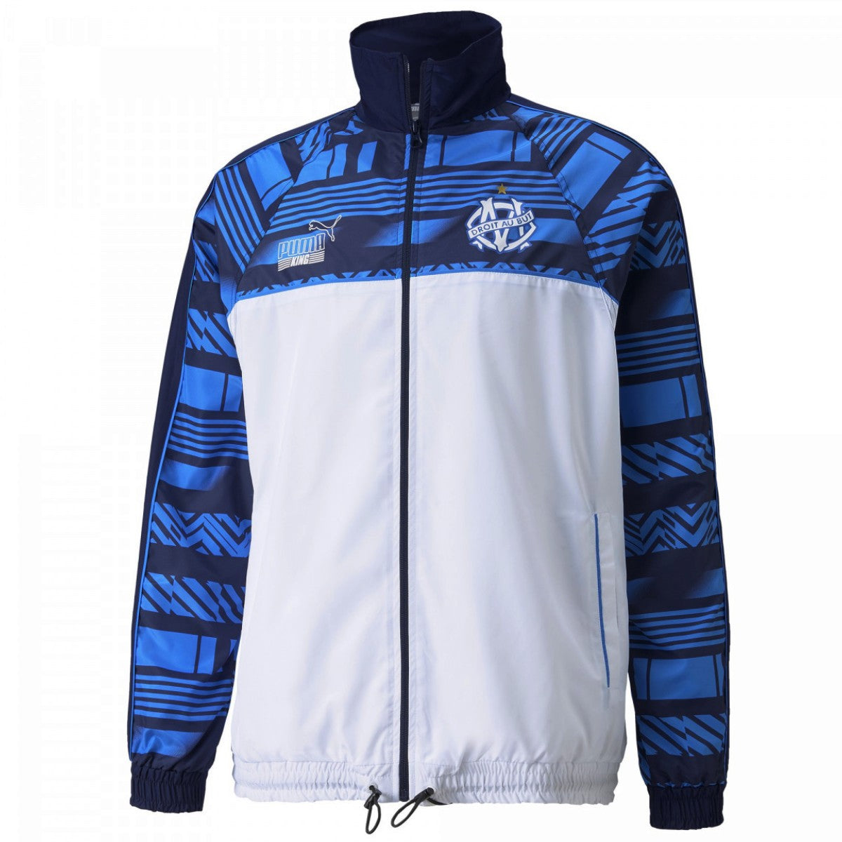Olympique Marseille FTBL woven presentation tracksuit 2022 - Puma