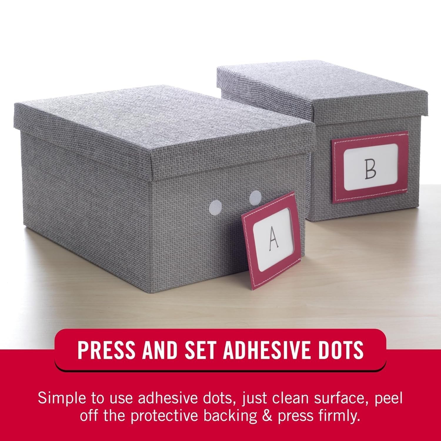 VELCRO Brand Dots with Adhesive White | 200 Pk | 3/4" Circles | Sticky Back Roun