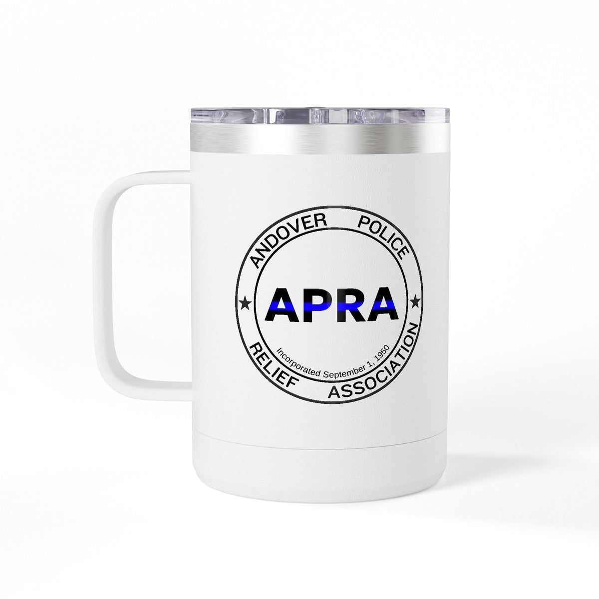 Andover Police Relief Association Coffee Mug Tumbler, 15oz