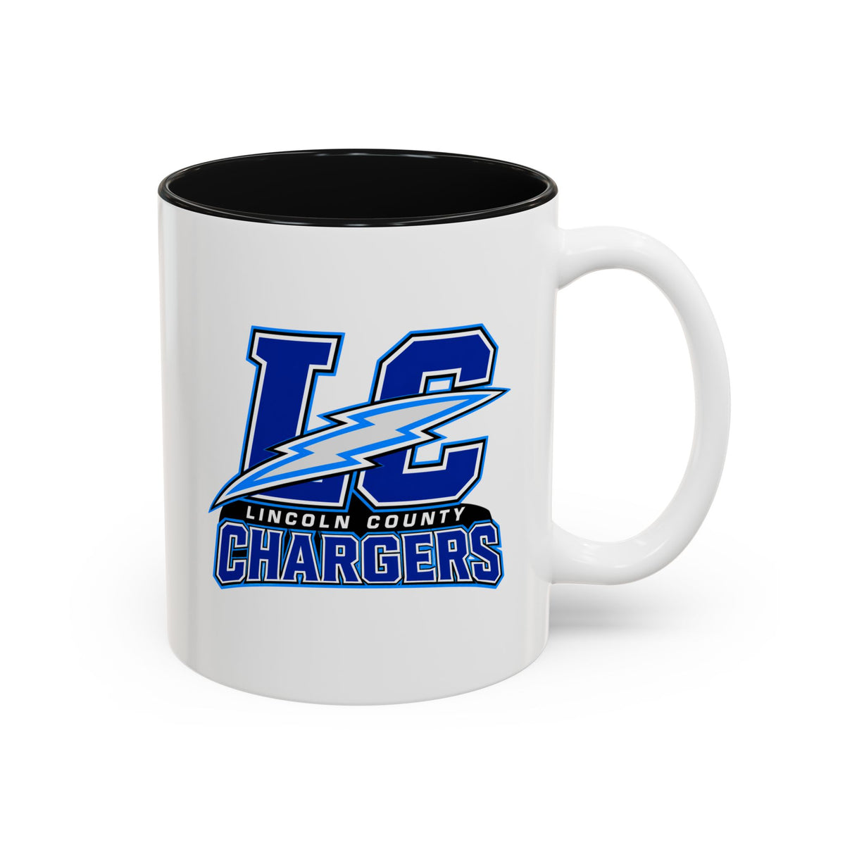 LC Chargers Two-Tone Accent Mug (11oz)