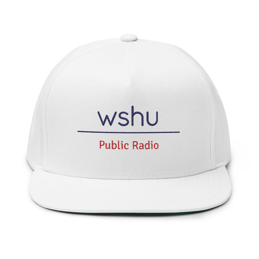 WSHU Flat Bill Cap (Embroidery)