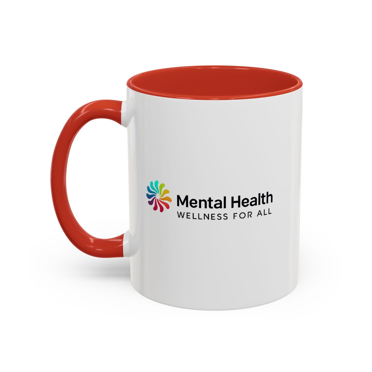 Mental Health Wellness Accent Coffee Mug (11, 15oz)