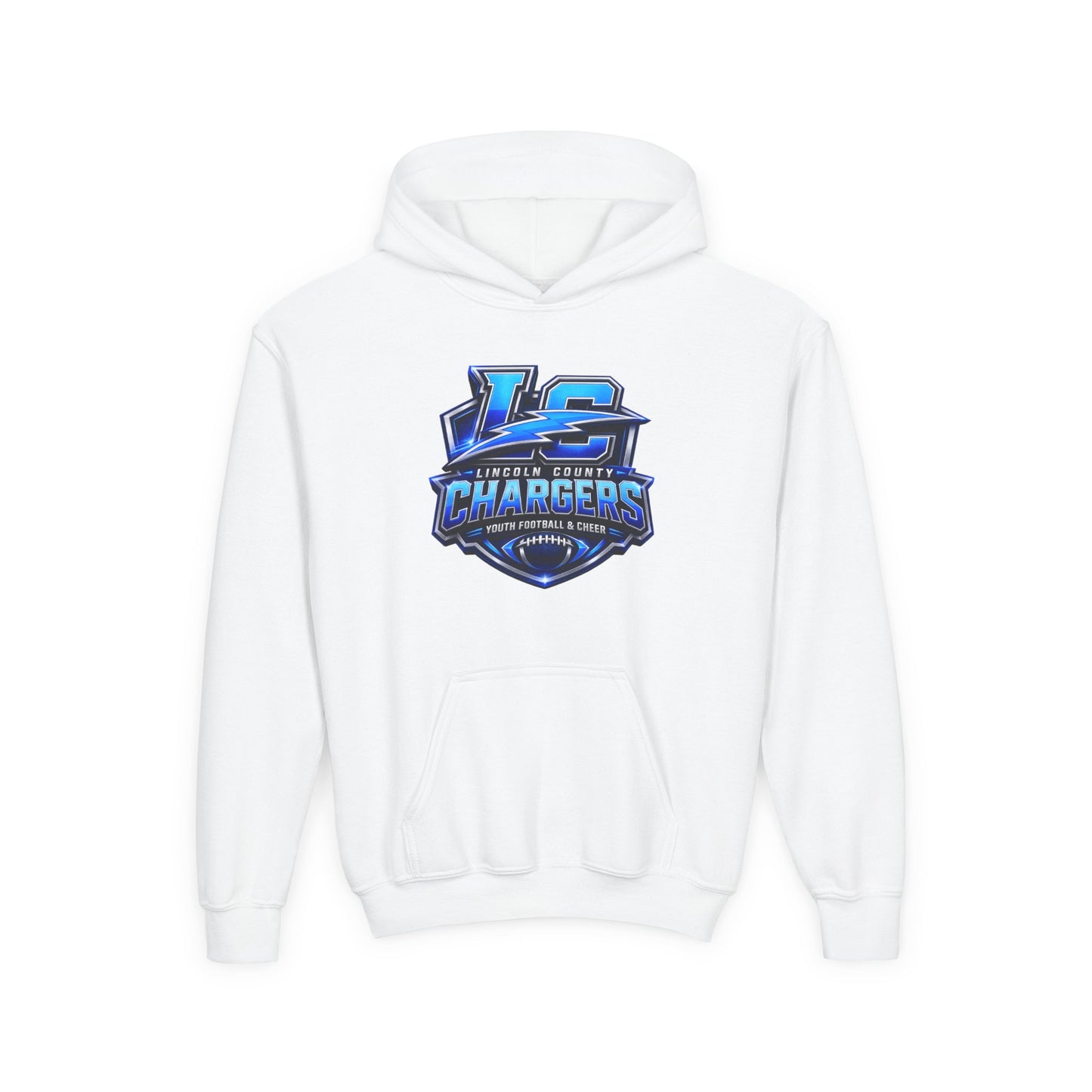 LC Chargers Youth Heavy Blend Hooded Sweatshirt