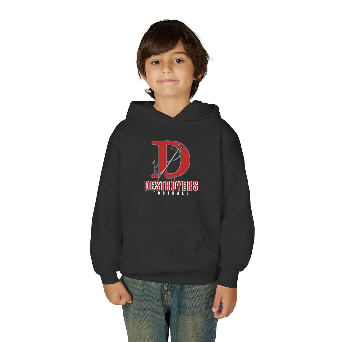 Dunellen Youth Heavy Blend Hooded Sweatshirt