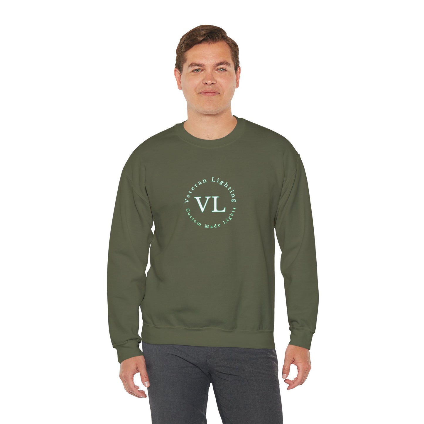 Veteran Lighting Unisex Heavy Blend™ Crewneck Sweatshirt