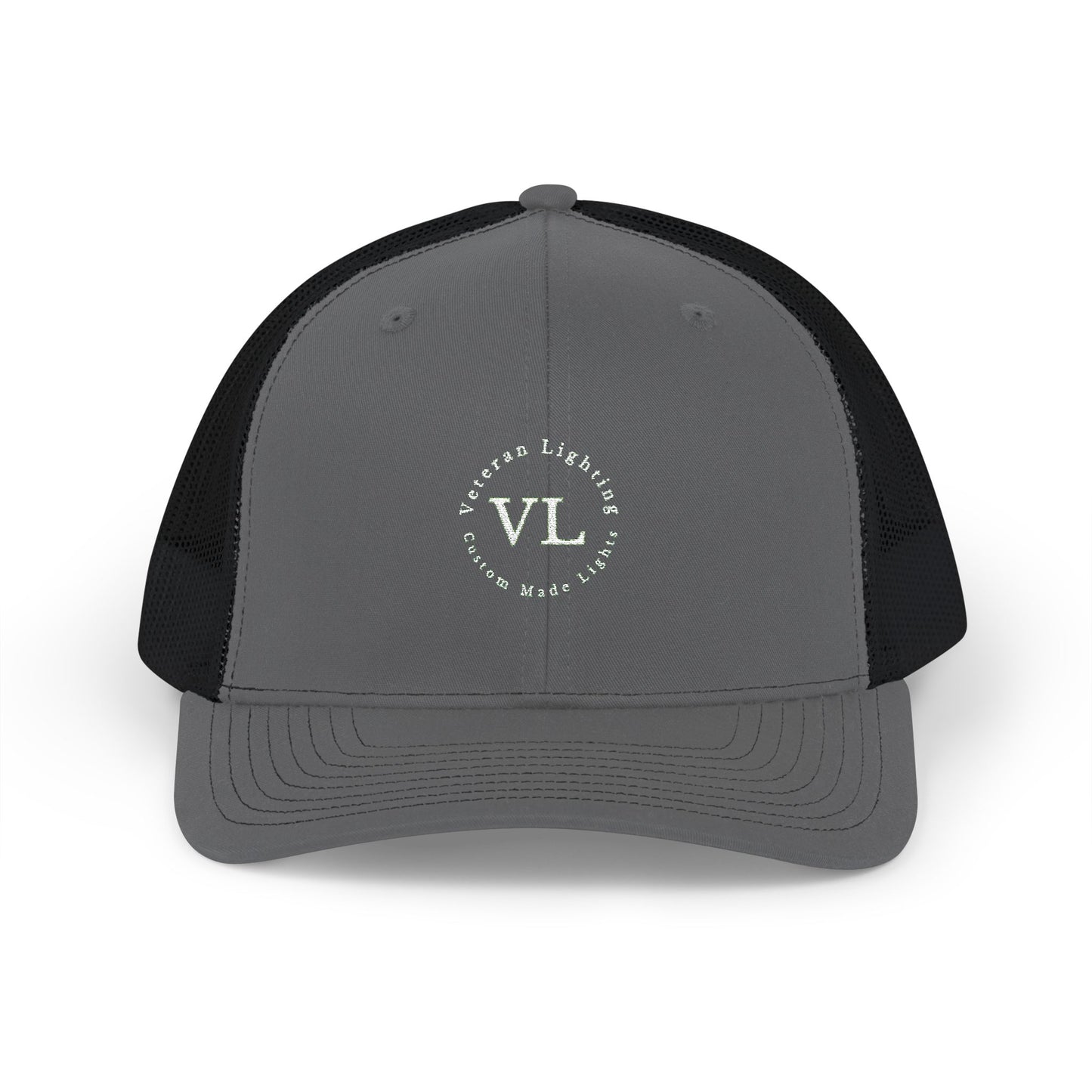 Veteran Lighting Snapback Trucker Cap