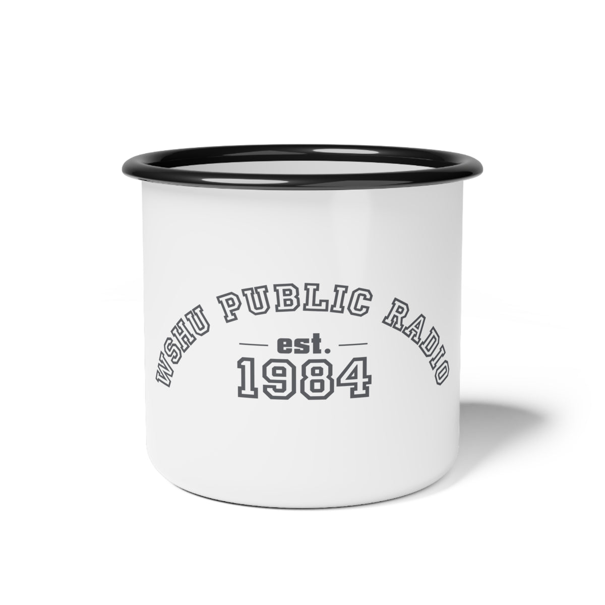 WSHU Enamel Camp Cup
