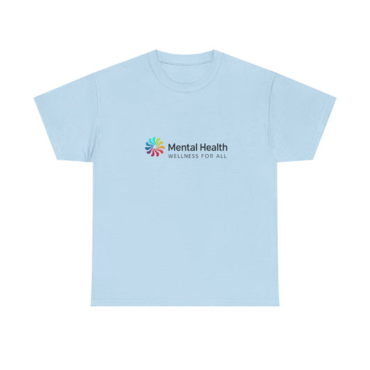 Mental Health Wellness Unisex Heavy Cotton Tee