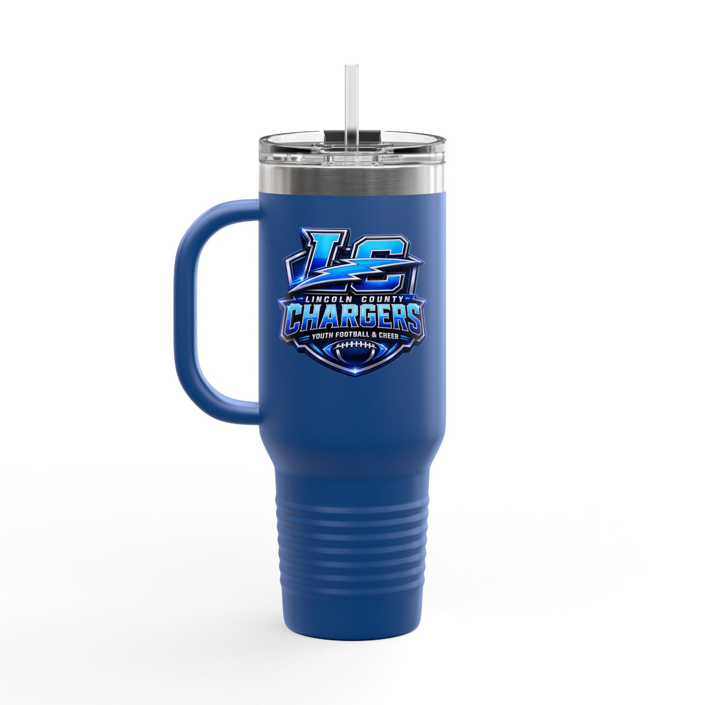 LC Chargers Insulated Travel Mug, 40oz