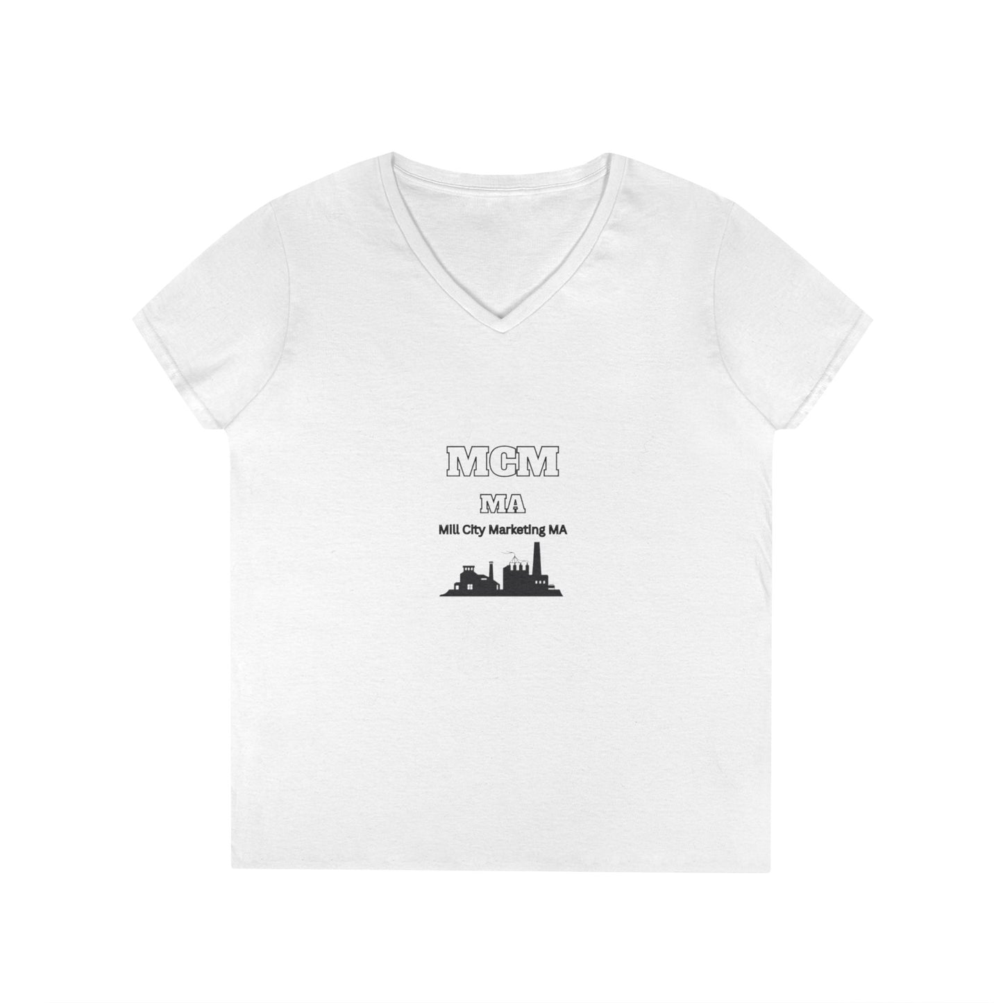 Mill City Marketing Ladies' V-Neck T-Shirt