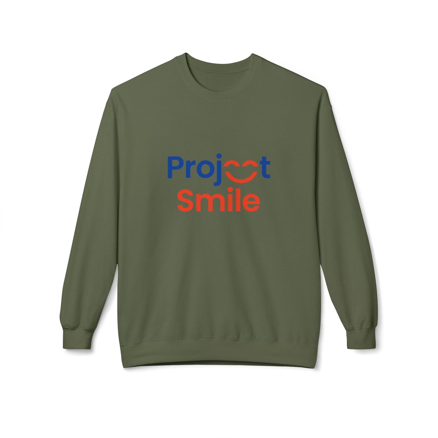 Project Smile Unisex Midweight Softstyle Fleece Crewneck Sweatshirt