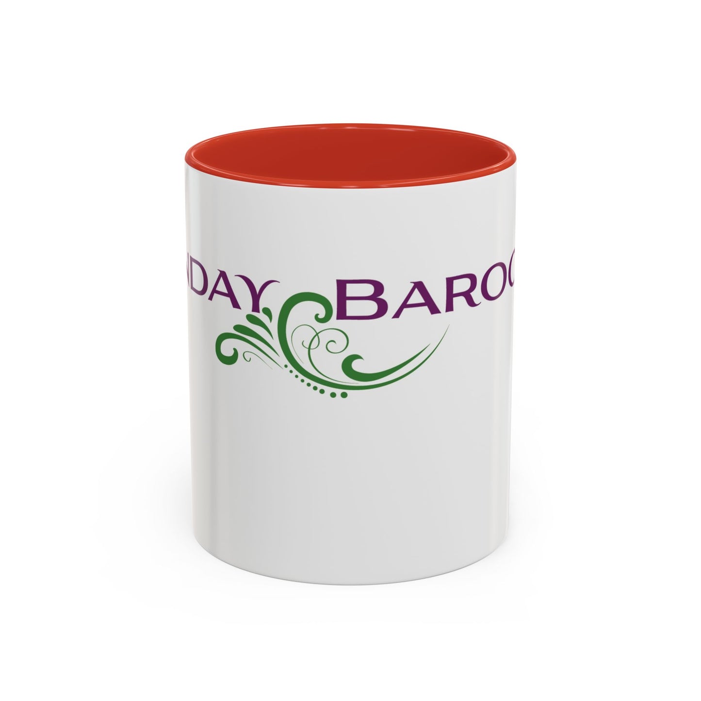 Sunday Baroque Accent Coffee Mug (11, 15oz)