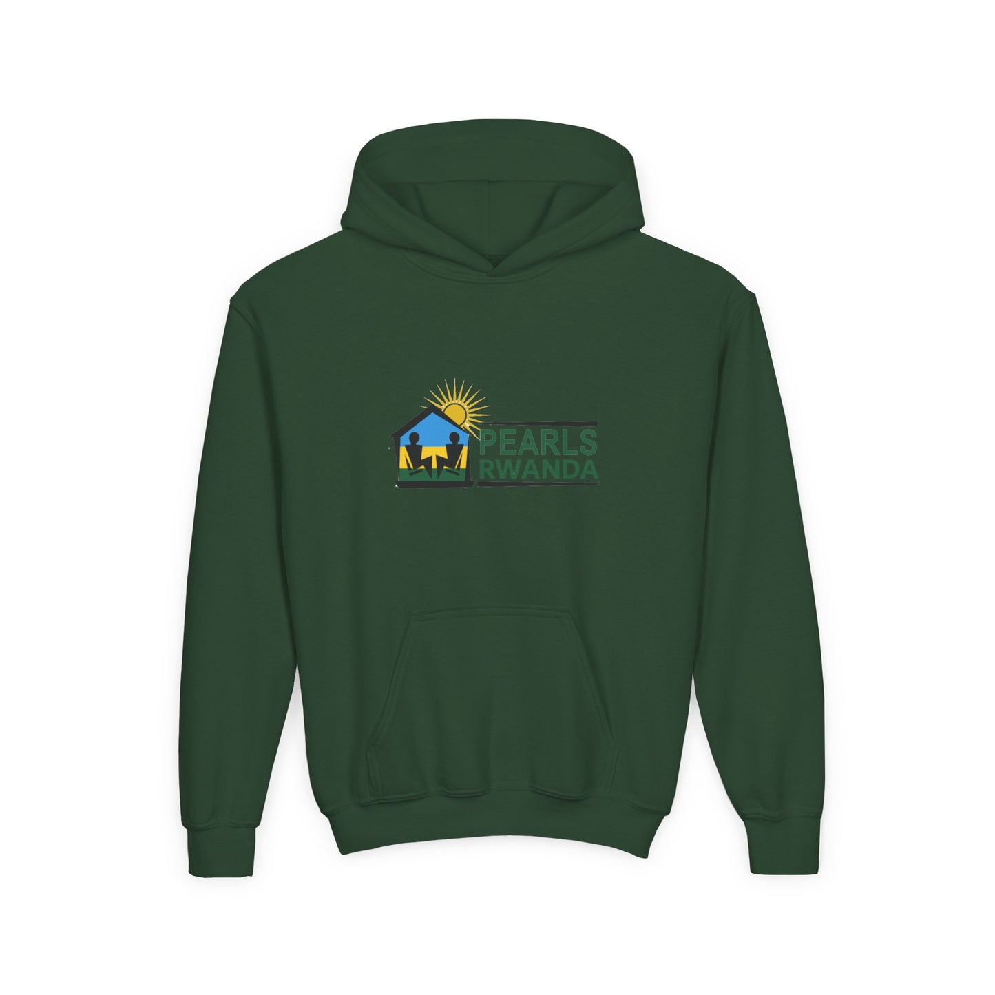 Pearls Rwanda Youth Heavy Blend Hooded Sweatshirt