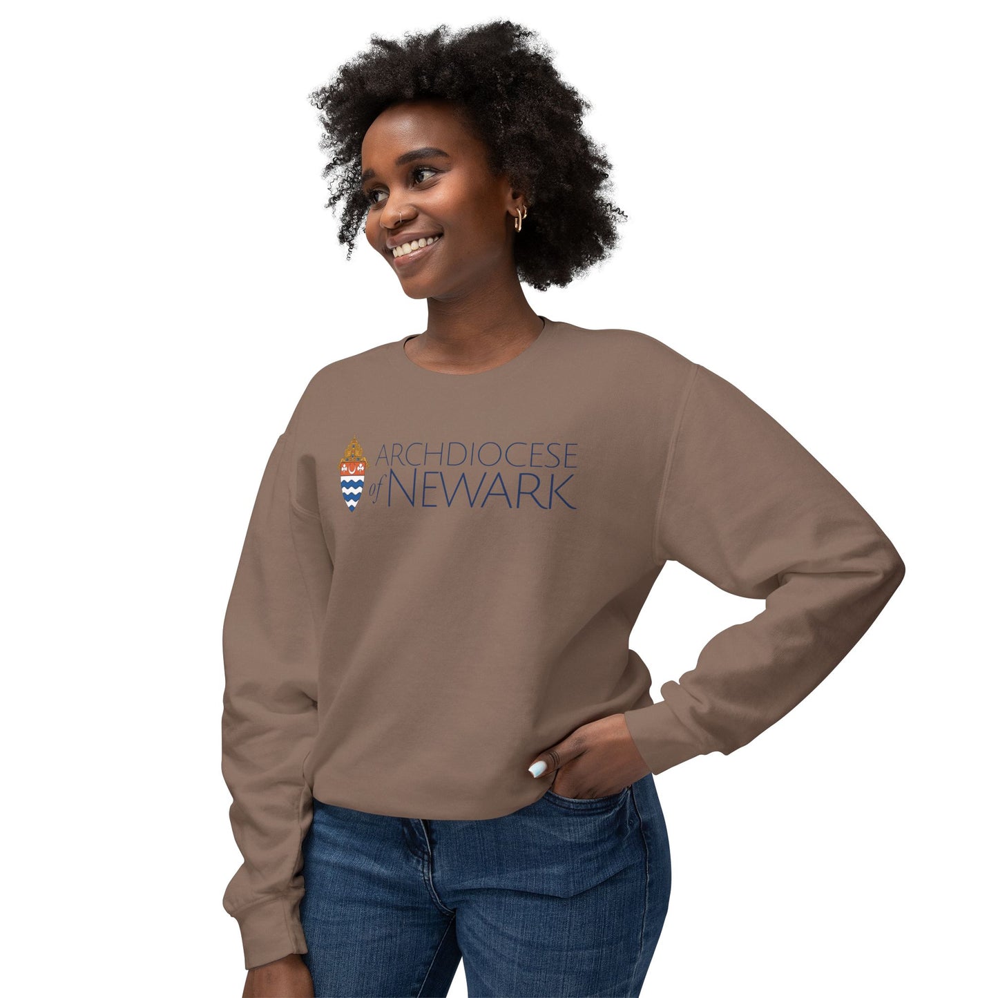 Archdiocese of Newark Unisex Lightweight Crewneck Sweatshirt