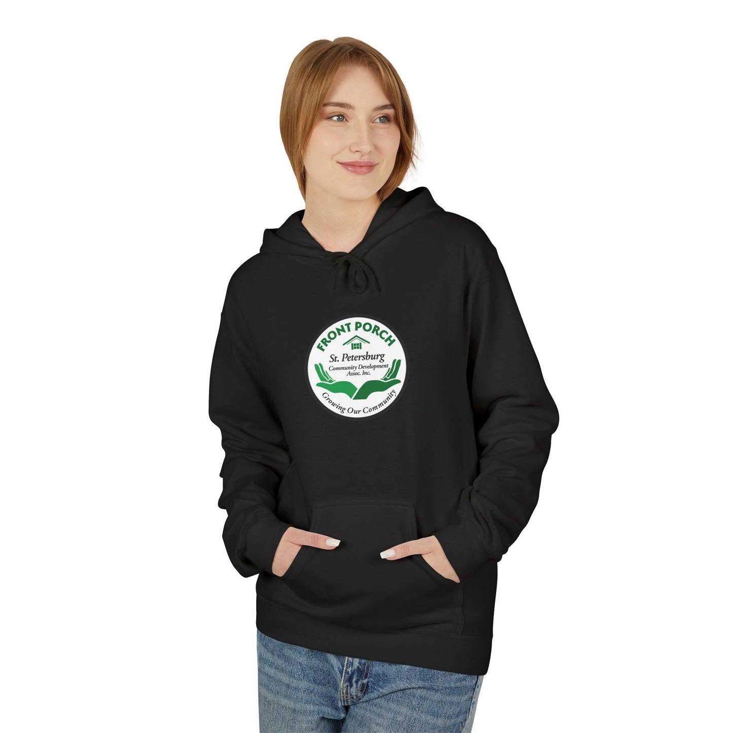 Front Porch Unisex Midweight Softstyle Fleece Hoodie