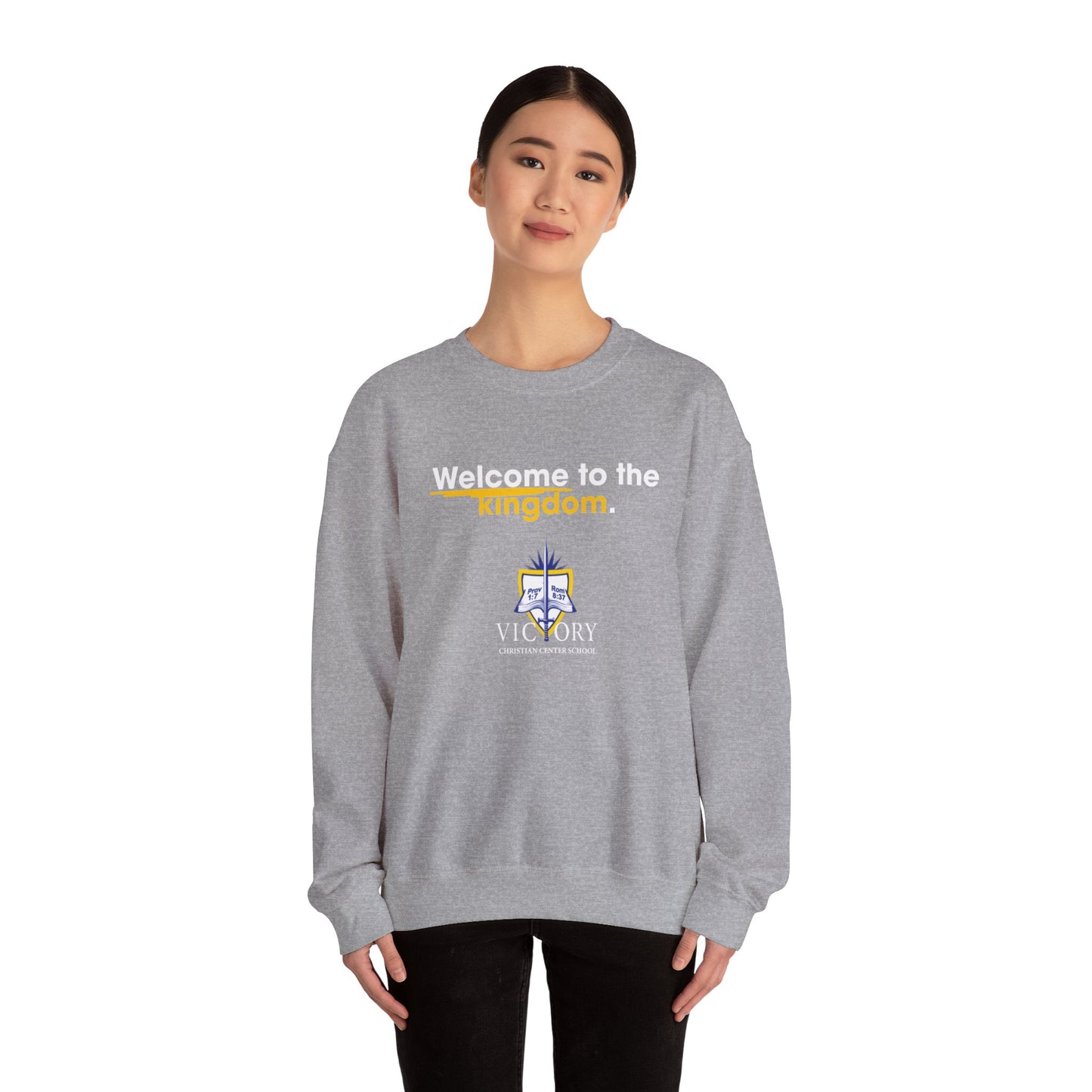 Victory Christian Center School Unisex Heavy Blend™ Crewneck Sweatshirt